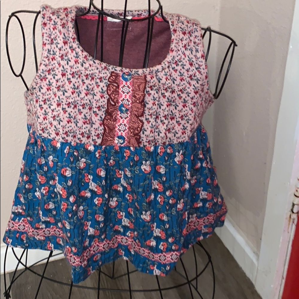 Girls sleeveless top
